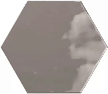 Ribesalbes Geometry Hex Charcoal Gloss 15x17.3 / Рибесальбес Геометрии Хех Харькоал Глосс 15x17.3 